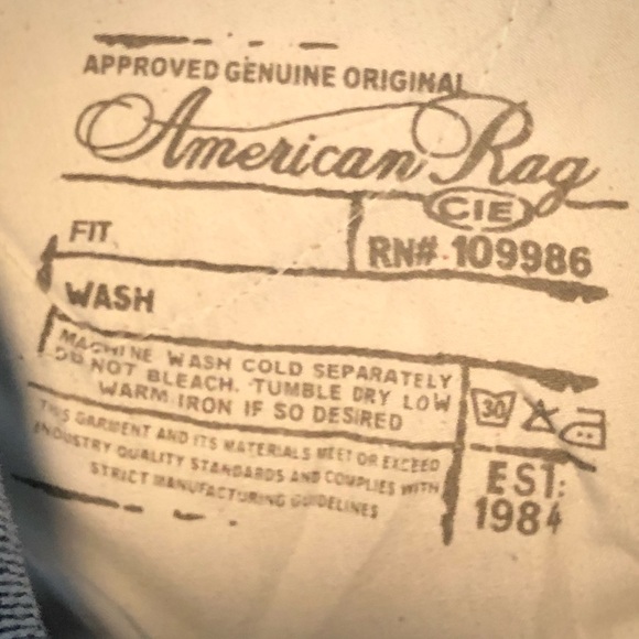 American Rag Cie Denim Mini Blue Jean Skirt - Picture 5 of 8